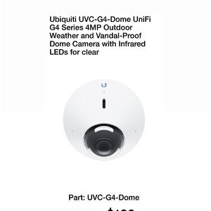 Ubiquiti G4 Dome